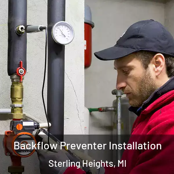  Backflow Preventer Installation Sterling Heights, MI