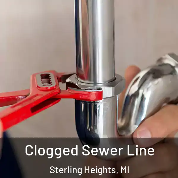  Clogged Sewer Line Sterling Heights, MI