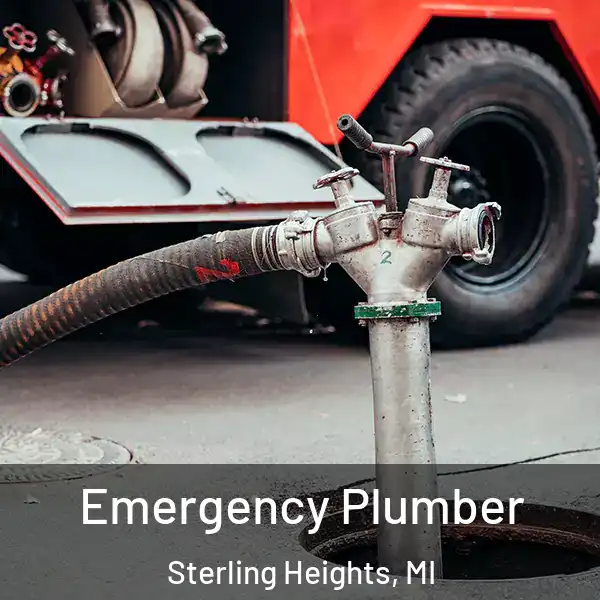  Emergency Plumber Sterling Heights, MI