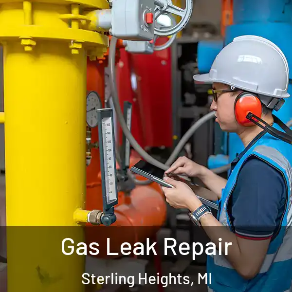  Gas Leak Repair Sterling Heights, MI