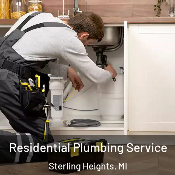  Residential Plumbing Service Sterling Heights, MI