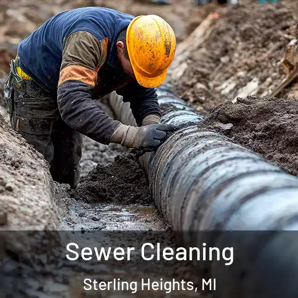  Sewer Cleaning Sterling Heights, MI