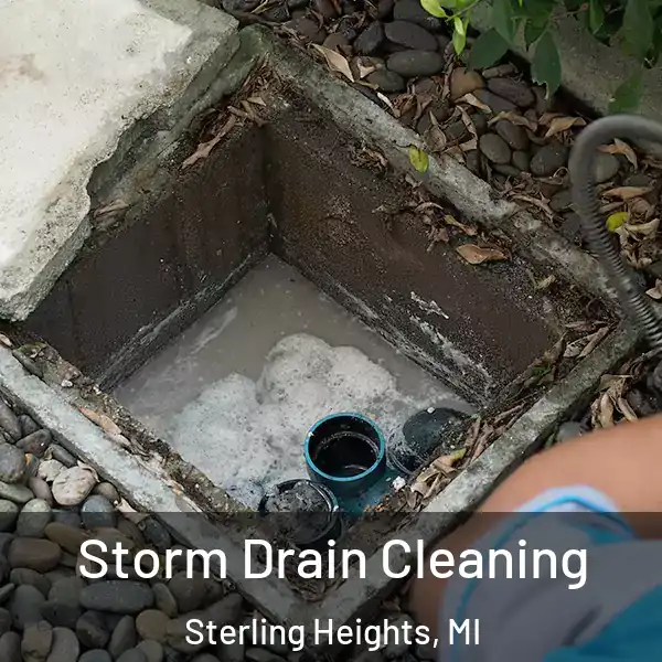  Storm Drain Cleaning Sterling Heights, MI