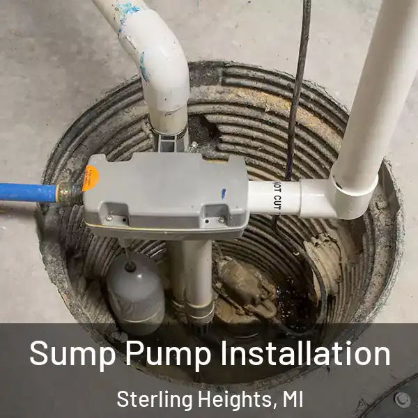  Sump Pump Installation Sterling Heights, MI