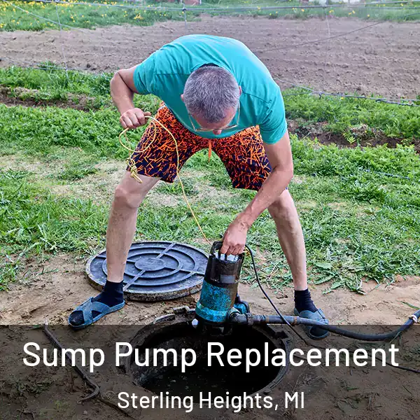  Sump Pump Replacement Sterling Heights, MI