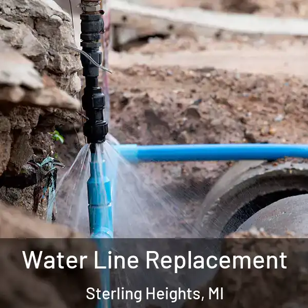  Water Line Replacement Sterling Heights, MI