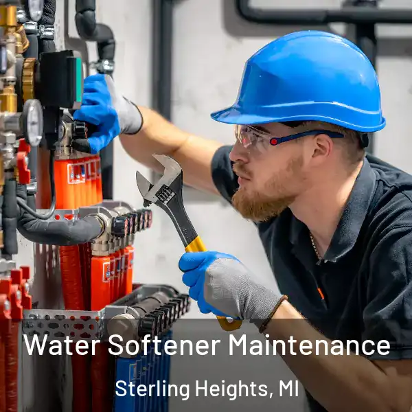  Water Softener Maintenance Sterling Heights, MI