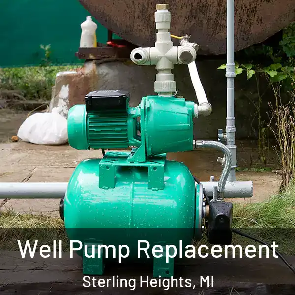  Well Pump Replacement Sterling Heights, MI